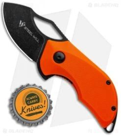 Steel Will Kobold Liner Lock Knife Orange G-10 (1.75" Black Stonewash) F66-22 7 Steel Will Kobold Liner Lock Knife Orange G-10 (1.75" Black Stonewash) F66-22 -Elite Folds Steel Will Kobold LL Orange G 10 Black SW F66 22 BHQ 104181 jr bottlecap