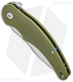 Steel Will Mini Arcturus Liner Lock Knife OD Green G-10 (3.25" Satin) F55M-02 -Elite Folds Steel Will Mini Arcturus LL OD Green G 10 Satin F55M 02 BHQ 97007 jr spine