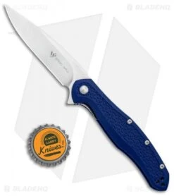 Steel Will Mini Intrigue Liner Lock Knife Blue FRN (3.25" Satin) F45M-16 -Elite Folds Steel Will Mini Intrigue LL Blue FRN Satin Blue F45M 17 BHQ 99173 jr bottlecap 2
