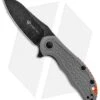 Steel Will Mini Modus Liner Lock Knife Gray FRN (2.75" Black Stonewash) F25M-19