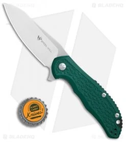 Steel Will Modus F25-12 Liner Lock Knife Green FRN (3.25" Satin) -Elite Folds Steel Will Modus F25 12 BHQ 77682 er bottlecap