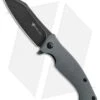 Steel Will Nutcracker Liner Lock Knife Gray G-10 (3.2" Black Stonewash) F24-20