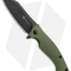 Steel Will Nutcracker Liner Lock Knife OD Green G-10 (3.5" Black SW) F24-33