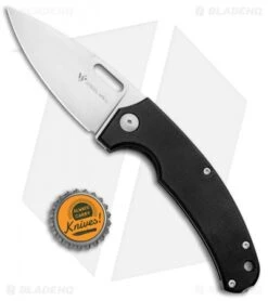 Steel Will Rumici Piercer Liner Lock Knife Black G-10 (3.25" Satin) F40-01 -Elite Folds Steel Will Rumici Piercer FL Black G 10 Satin F40 01 BHQ 93589 jr bottlecap