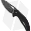 Steel Will Screamer Liner Lock Knife Black G10 (3.2" Black Stonewash) F73-08