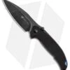 Steel Will Scylla Liner Lock Knife Black G-10 (3.4" Black Stonewash) SWF79-07