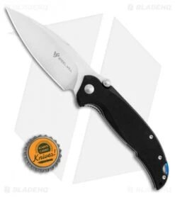 Steel Will Scylla Liner Lock Knife Black G-10 (3.4" Stonewash) SWF79-10 -Elite Folds Steel Will Scylla Liner Lock Knife Black G 10 3.4in SW Scylla SWF79 10 BHQ 113572 LS Bottlecap 1