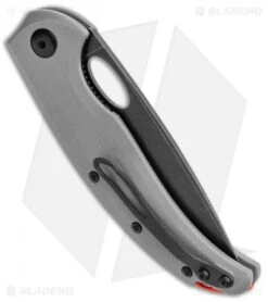 Steel Will Sedge F19M-20 Liner Lock Knife Gray G-10 (3.4" Black SW) -Elite Folds Steel Will Sedge F19M 10 LL Gray G 10 Black SW BHQ 114123 jr side