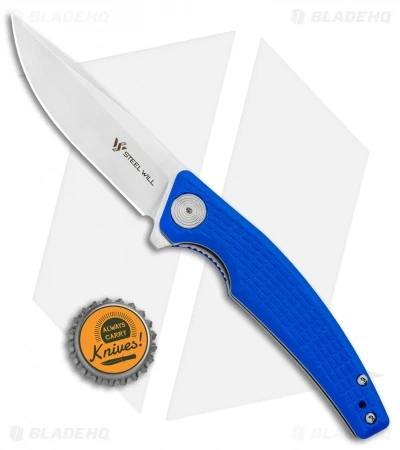 Steel Will Shaula Liner Lock Knife Blue G-10 (3.3" Satin) F61-11 4 Steel Will Shaula Liner Lock Knife Blue G-10 (3.3" Satin) F61-11 - Image 4