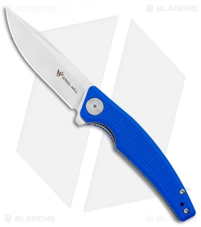 Steel Will Shaula Liner Lock Knife Blue G-10 (3.3" Satin) F61-11 1 Steel Will Shaula Liner Lock Knife Blue G-10 (3.3" Satin) F61-11