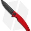 Steel Will Shaula Liner Lock Knife Red G-10 (3.3" Black Stonewash) F61-13