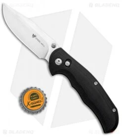 Steel Will Tasso Ant-Lock Knife Black G-10 (3.5" Satin) F12-01 -Elite Folds Steel Will Tasso Ant Lock Black G 10 Black F12 01 BHQ 99114 jr bottlecap