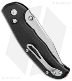Steel Will Tasso Ant-Lock Knife Black G-10 (3.5" Satin) F12-01 -Elite Folds Steel Will Tasso Ant Lock Black G 10 Black F12 01 BHQ 99114 jr side