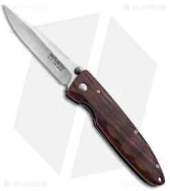 Mcusta Basic MC-14R Liner Lock Knife Cocobolo (3.25" Satin)