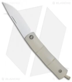 Mcusta Take Knife Money Clip Sim Ivory (2.35" Satin) MC-0153