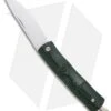 Mcusta Take Knife Money Clip W/ Green Micarta (2.35" Satin Plain) MC-0154