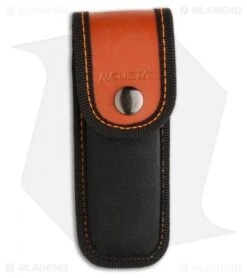 Mcusta Nobunaga Knife Black Micarta (3.75" Damascus) MC-181D -Elite Folds mcusta mc 0181d sheath