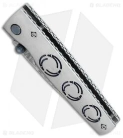 Mcusta Kamon Matsuba Liner Lock Knife (2.875" Damascus) MC-0095D -Elite Folds mcusta mc0095d bottom cm