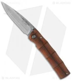 Mcusta Take Liner Lock Knife Cocobolo (2.75" Damascus) MC-74D