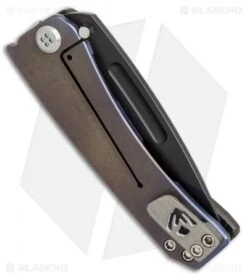 Medford Dress Marauder Frame Lock Knife Carbon Fiber/Ano Ti (2.6" Black PVD) MKT -Elite Folds medford dress marauder cf ano ti black PVD MK34DTD 05TM BHQ 49420 er side