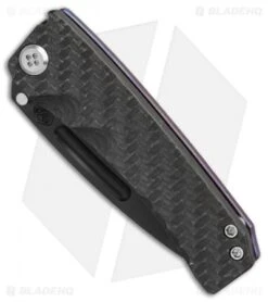 Medford Dress Marauder Frame Lock Knife Carbon Fiber/Ano Ti (2.6" Black PVD) MKT -Elite Folds medford dress marauder cf ano ti black PVD MK34DTD 05TM BHQ 49420 er spine