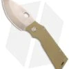 Medford TFF-1 Frame Lock Knife Tan Al/Ti (4" NP3) MKT