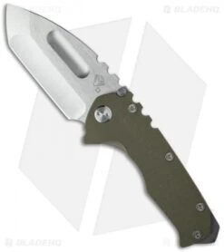 Medford Praetorian G/T Frame Lock Knife OD/Ano (3.75" Stonewash) MKT