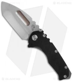 Medford Praetorian G/T Frame Lock Knife Black G-10 (3.75" Stonewash) MKT
