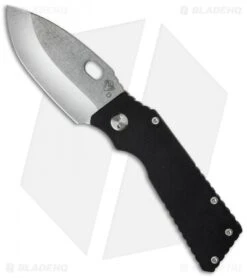 Medford TFF-1 Frame Lock Knife Black G-10/Flame Ti (4" Stonewash) MKT