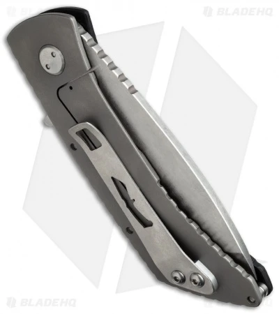 Medford TFF-2 Flipper Frame Lock Knife Black G-10 (4" Stonewash) MKT 2 Medford TFF-2 Flipper Frame Lock Knife Black G-10 (4" Stonewash) MKT - Image 2