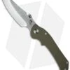 Medford TFF-3 Frame Lock Knife OD Green/Tumbled (4.25" Stonewash) MKT