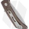 Medford TFF-2 Flipper Frame Lock Knife Bronze Al (4" Satin) MKT