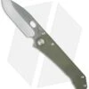 Medford 187DP Frame Lock Knife OD Green G-10 (4.25" Gray PVD) MKT