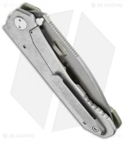 Medford 187DP Frame Lock Knife OD Green G-10 (4.25" Gray PVD) MKT -Elite Folds medford mk02dyd 10tm bhq 36223 side cm