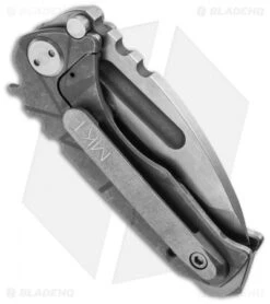 Medford Micro Praetorian T Knife Titanium Custom Ti (2.875" Stonewash) MKT -Elite Folds medford mk08dtt 01tm side cm