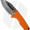 Medford Micro Praetorian G Knife Orange G-10 (2.8" Tumbled Oxide) MKT