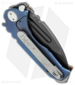 Medford Micro Praetorian G Knife Coyote Tan G-10/Blue Ano (2.875" Black) MKT -Elite Folds medford mk09dpd 09an side cm