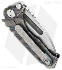 Medford Micro Praetorian G Knife Black G-10/Flame (2.875" Stonewash) MKT -Elite Folds medford mk09dtt 08fl side cm