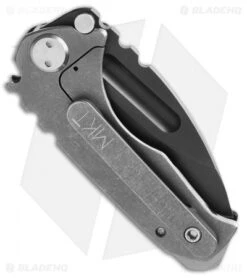Medford Micro Praetorian G Knife Black G10/SW (2.8" Black Oxide) MKT -Elite Folds medford mk09dxd 08tm micprae d2 oxide side jm