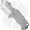 Medford Panzer Tanto Frame Lock Knife Tumbled Titanium (2.5" Stonewash) MKT
