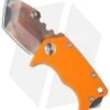 Medford Panzer Tanto Frame Lock Knife Orange G-10/ Blue Ano (2.5" Vulcan) MKT