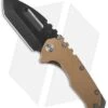 Medford Praetorian G Knife Coyote G-10/Flame (3.75" Black) MKT