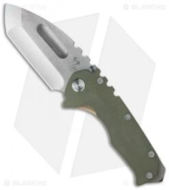 Medford Praetorian G Frame Lock Knife OD Green G-10/Ano (3.75" Stonewash) MKT