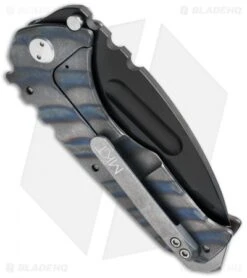 Medford Praetorian T Frame Lock Knife Flame Titanium (3.75" Black) MKT -Elite Folds medford mk12dpt 03fl side cm