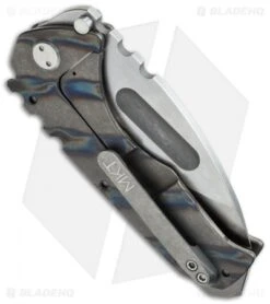 Medford Praetorian T Frame Lock Knife Flame Titanium (3.75" Stonewash) MKT -Elite Folds medford mk12dtd 03fl side cm