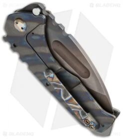 Medford Praetorian T Frame Lock Knife Sp. Flame Titanium (3.75" Vulcan) MKT -Elite Folds medford mk12dvd 03fl 2 side cm