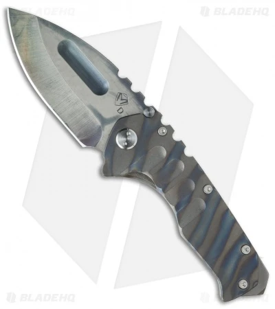 Medford Praetorian T Frame Lock Knife Flame Titanium (3.75" Vulcan) MKT 1 Medford Praetorian T Frame Lock Knife Flame Titanium (3.75" Vulcan) MKT