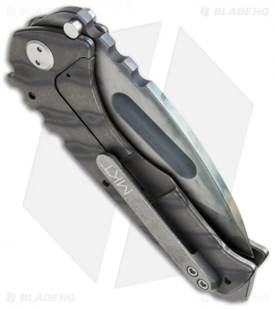 Medford Praetorian T Frame Lock Knife Flame Titanium (3.75" Vulcan) MKT 3 Medford Praetorian T Frame Lock Knife Flame Titanium (3.75" Vulcan) MKT - Image 3