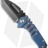 Medford Praetorian Ti Frame Lock Knife Blue Ano Titanium (3.75" Black) MKT