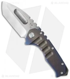 Medford Praetorian Ti Frame Lock Knife Fade Ano Titanium (3.75" Stonewash) MKT